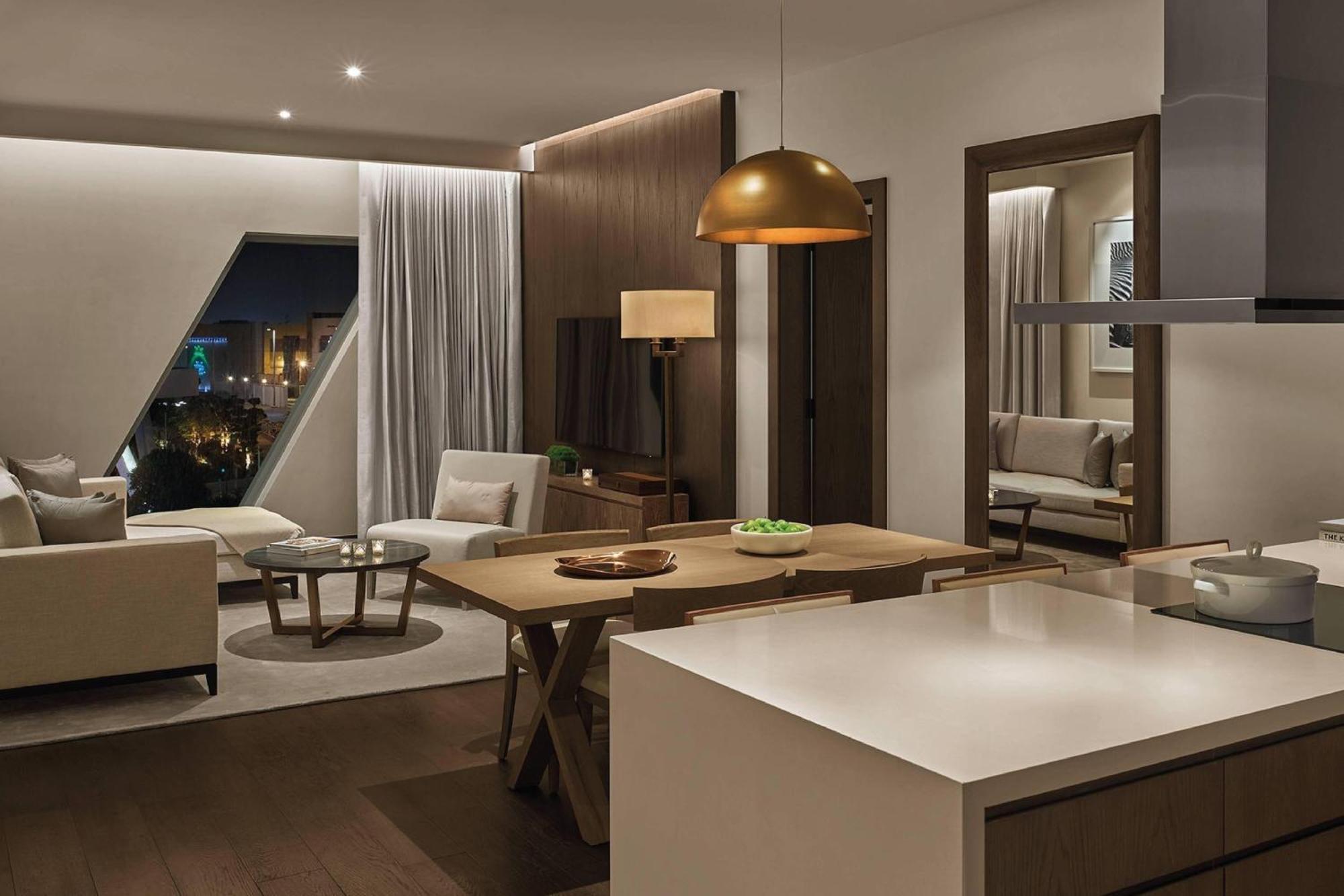 The Abu Dhabi Edition Exterior foto The interior of a typical apartment